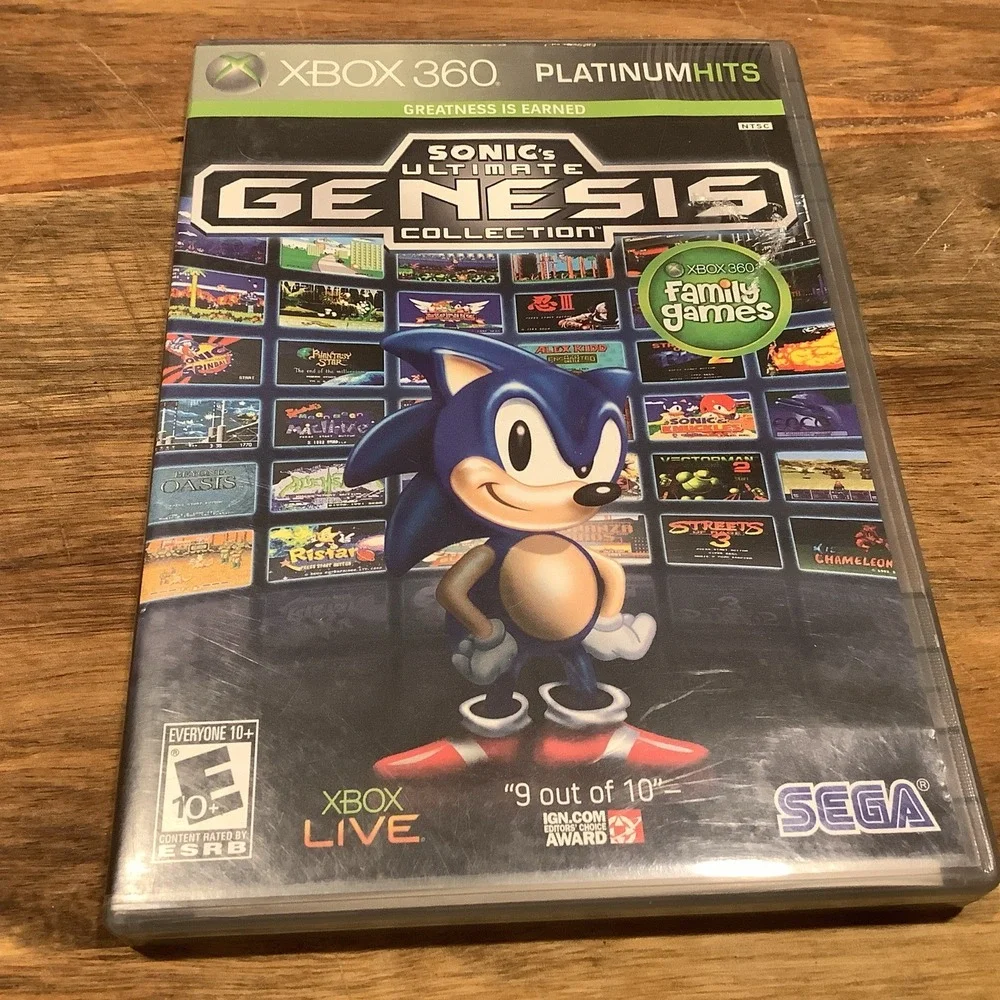 Sonic Ultimate Genesis Collection Xbox 360 | Complete Classic Sega Games Bundle